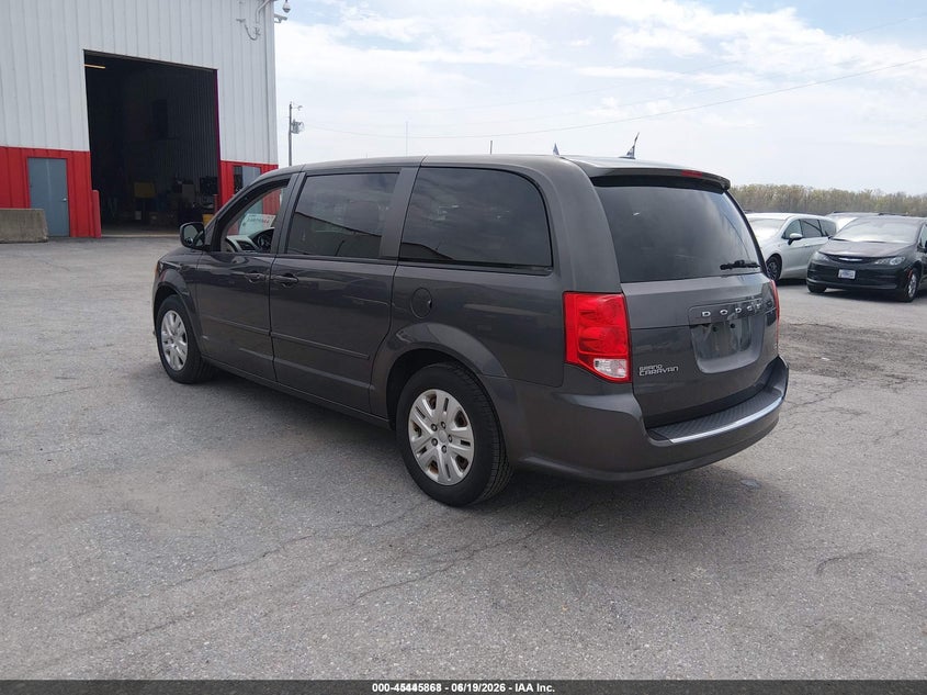 Vin: 2c4rdgbg8hr783035, lot: 45943977, dodge grand caravan se 20173