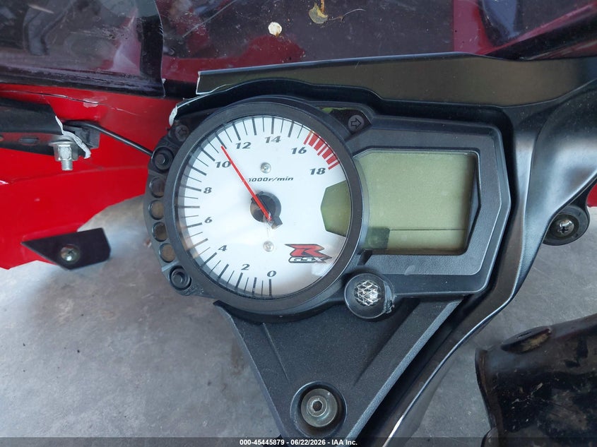 2006 Suzuki Gsx-R600 K6 VIN: JS1GN7DA862107901 Lot: 45445879
