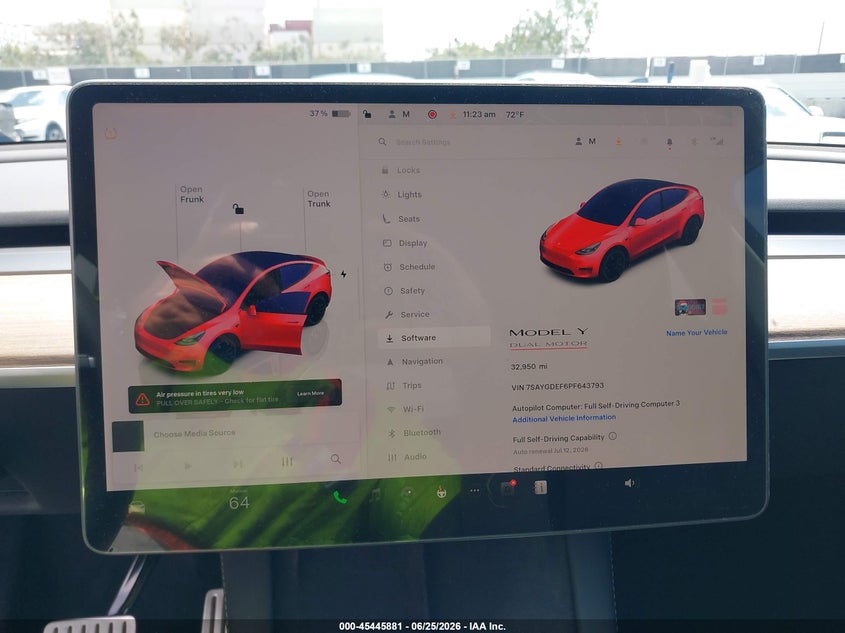 2023 TESLA MODEL Y SPORT UTILITY VEHICLE ELECTRIC
