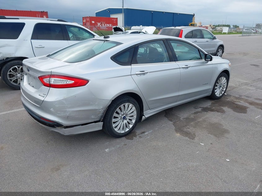 2013 FORD FUSION HYBRID auction photo 4