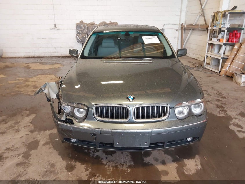 2003 BMW 7 Series 745Li VIN: WBAGN63453DR13851 Lot: 45446017