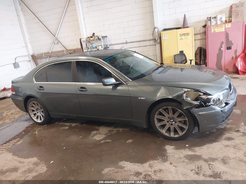 2003 BMW 7 Series 745Li VIN: WBAGN63453DR13851 Lot: 45446017