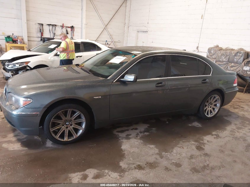 2003 BMW 7 Series 745Li VIN: WBAGN63453DR13851 Lot: 45446017