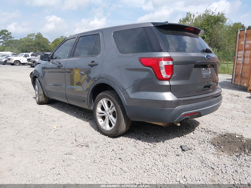 Vin: 1fm5k8ar8ggc07650, lot: 45944187, ford utility police interceptor 20163