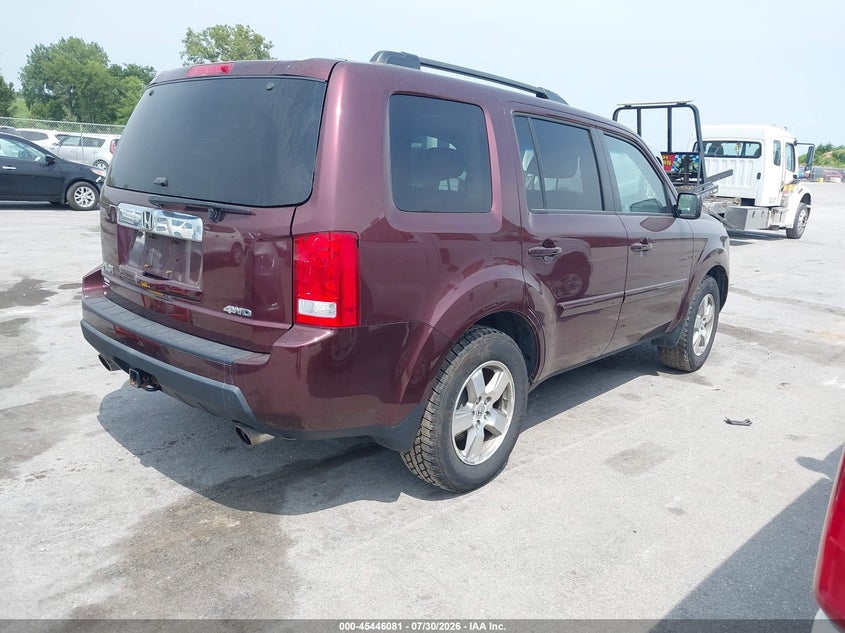Vin: 5fnyf4h55bb038224, lot: 45944190, honda pilot ex-l 20114