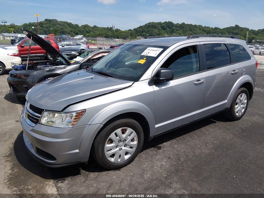Vin: 3c4pdcab1jt527960, lot: 45944206, dodge journey se 20182
