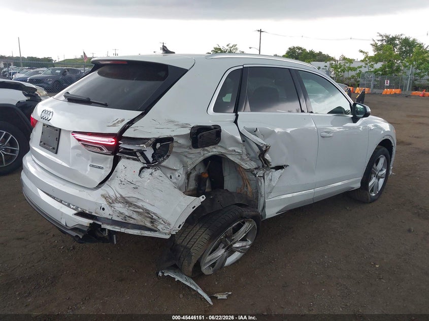Vin: wa1eecf39r1139507, lot: 45944260, audi q3 premium plus 45 tfsi s line quattro tiptronic 20244