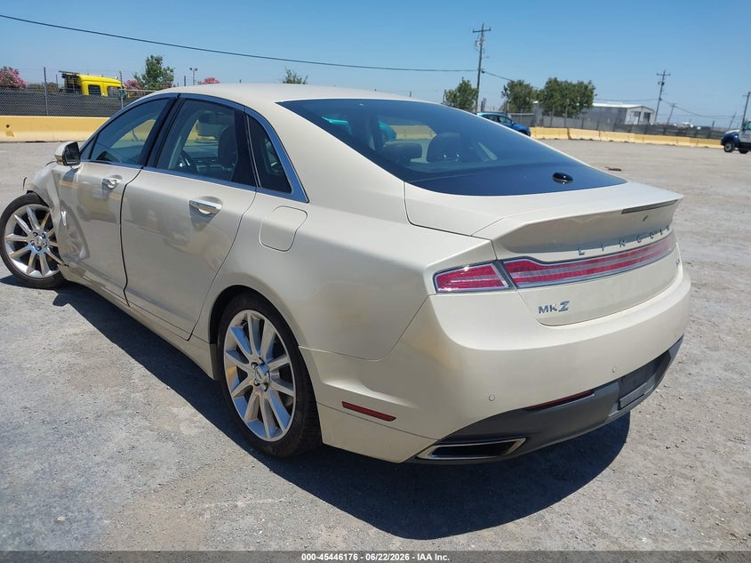 2015 LINCOLN MKZ HYBRID auction photo 3