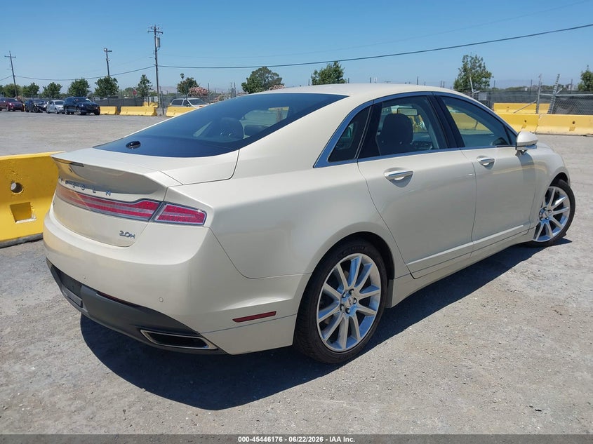 2015 LINCOLN MKZ HYBRID auction photo 4