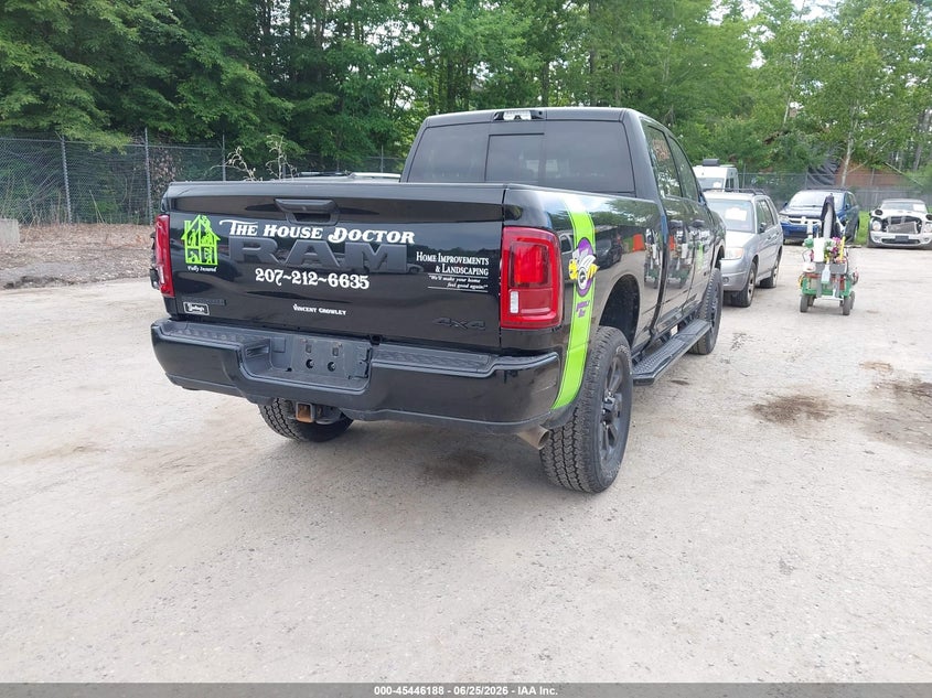 Vin: 3c6ur5dj8sg523392, lot: 45944297, ram 2500 big horn  4x4 6'4 box 20254