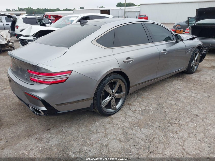 Vin: kmtgc4sc7tu317566, lot: 45944331, genesis g80 2.5t sport prestige awd 20264