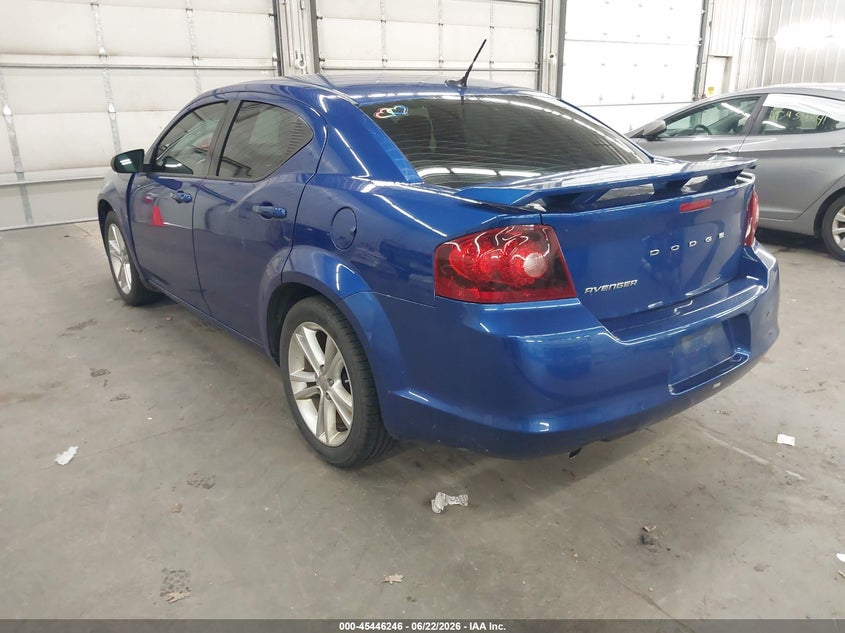 Vin: 1c3cdzag1cn291265, lot: 45944355, dodge avenger se 20123