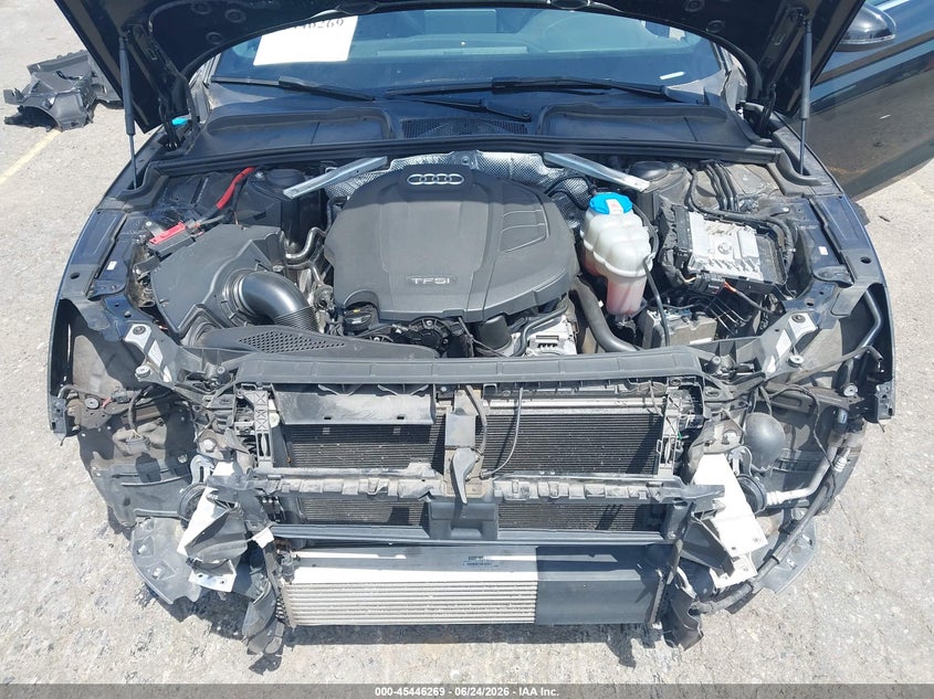 2018 Audi A5 2.0T Premium VIN: WAU8NAF5XJA049910 Lot: 45446269