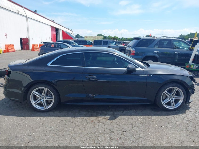 2018 Audi A5 2.0T Premium VIN: WAU8NAF5XJA049910 Lot: 45446269