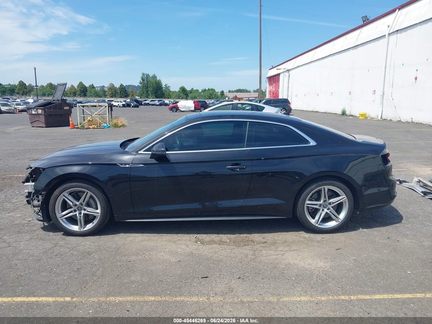 2018 Audi A5 2.0T Premium VIN: WAU8NAF5XJA049910 Lot: 45446269