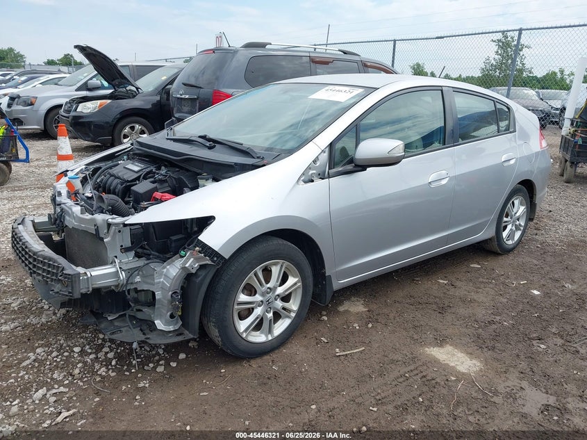 2010 Honda Insight Ex JHMZE2H79AS011542 photo 1