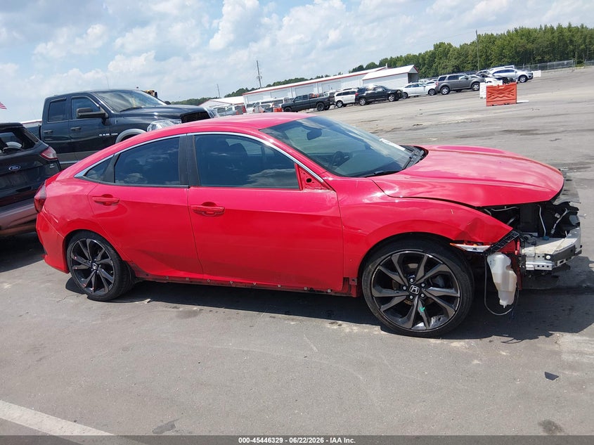 HONDA CIVIC 2019 VIN 2HGFC2F81KH512229