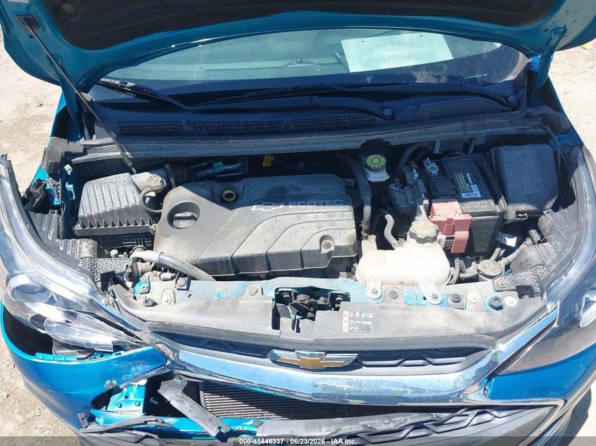 2020 Chevrolet Spark Fwd 2Lt Automatic VIN: KL8CF6SA1LC410371 Lot: 45446337
