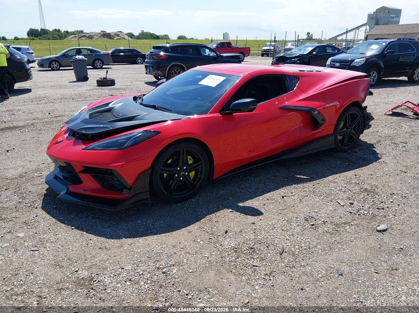 Vin: 1g1ya2d43r5128573, lot: 45944454, chevrolet corvette stingray rwd  1lt 20242