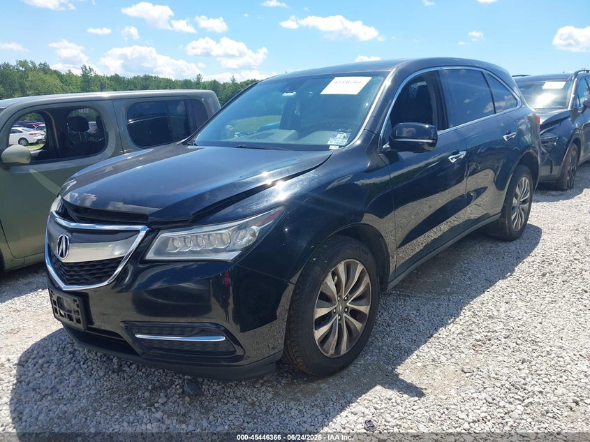 2014 ACURA MDX auction photo 2