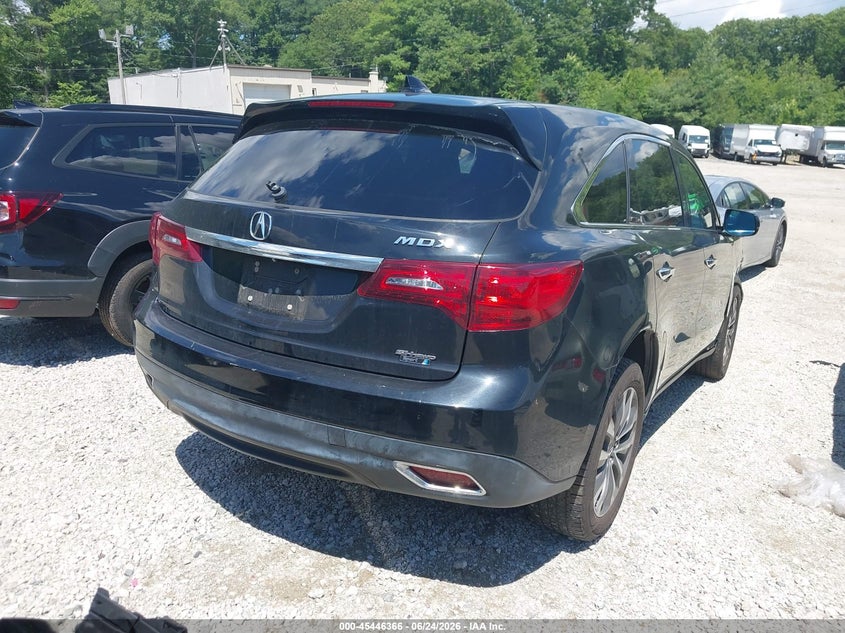 2014 ACURA MDX auction photo 4