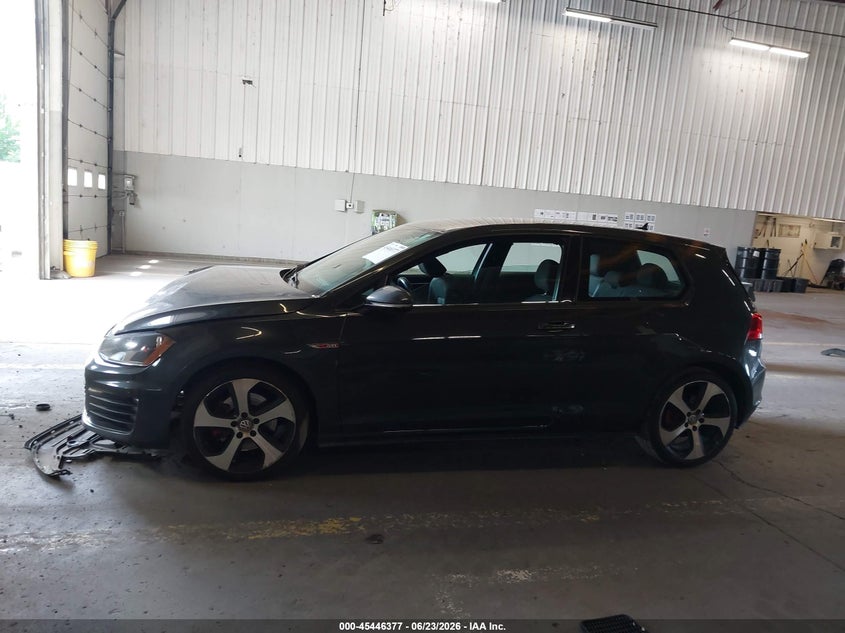2015 Volkswagen Golf Gti 2.0T S 2-Door VIN: 3VWYT7AUXFM055434 Lot: 45446377