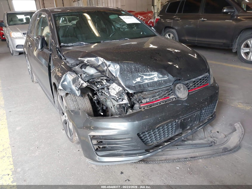 2015 Volkswagen Golf Gti 2.0T S 2-Door VIN: 3VWYT7AUXFM055434 Lot: 45446377