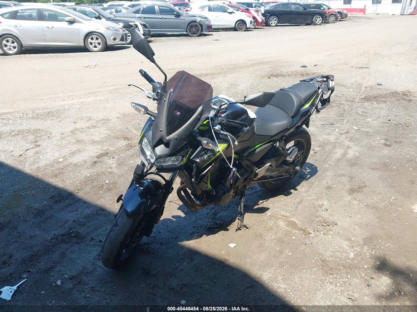 2022 KAWASAKI ER650 auction photo 2