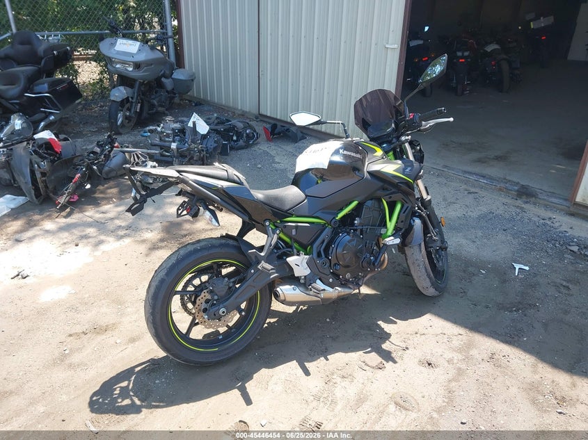 2022 KAWASAKI ER650 auction photo 4
