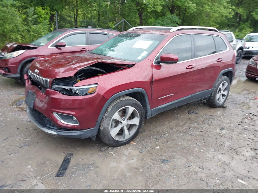 JEEP CHEROKEE 2019 VIN 1C4PJMDX2KD126706