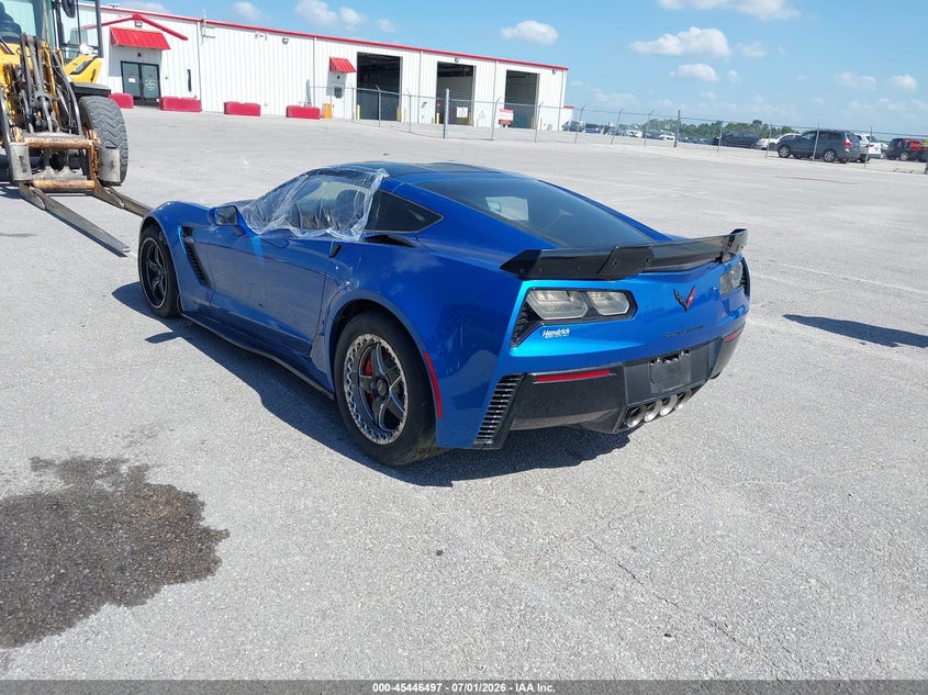 Vin: 1g1yr2d65g5601462, lot: 45944606, chevrolet corvette z06 20163