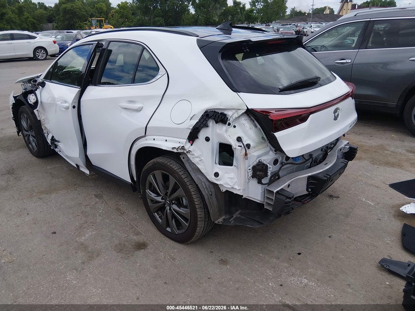 Vin: jthb9jbh8p2067644, lot: 45944633, lexus ux 250h f sport design 20233