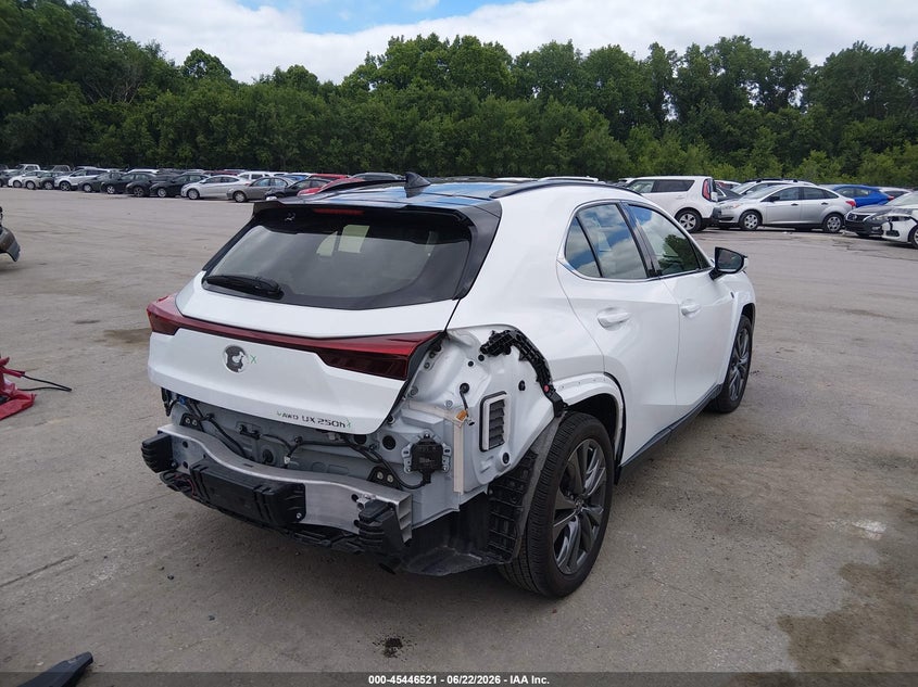 Vin: jthb9jbh8p2067644, lot: 45944633, lexus ux 250h f sport design 20234