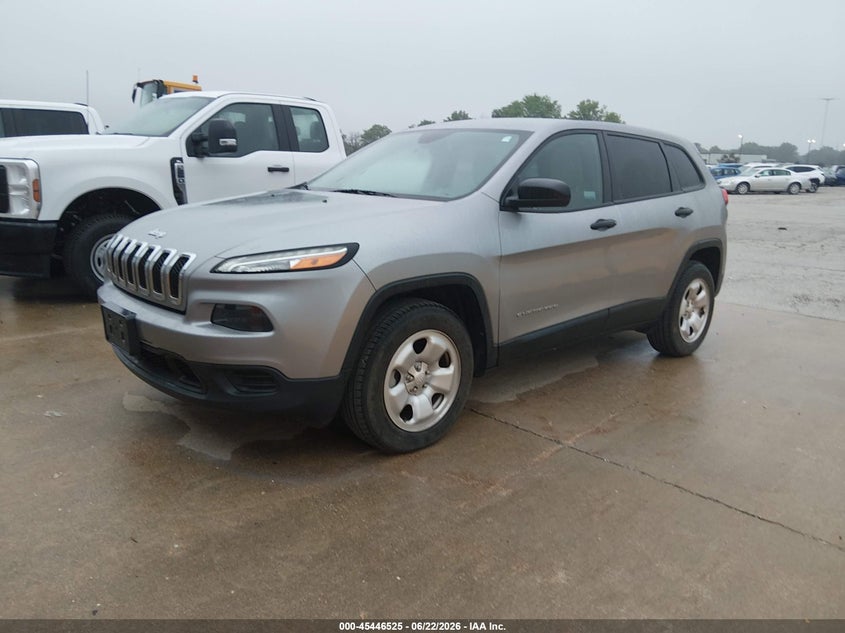 Vin: 1c4pjmab8hw579394, lot: 45944634, jeep cherokee sport 20172