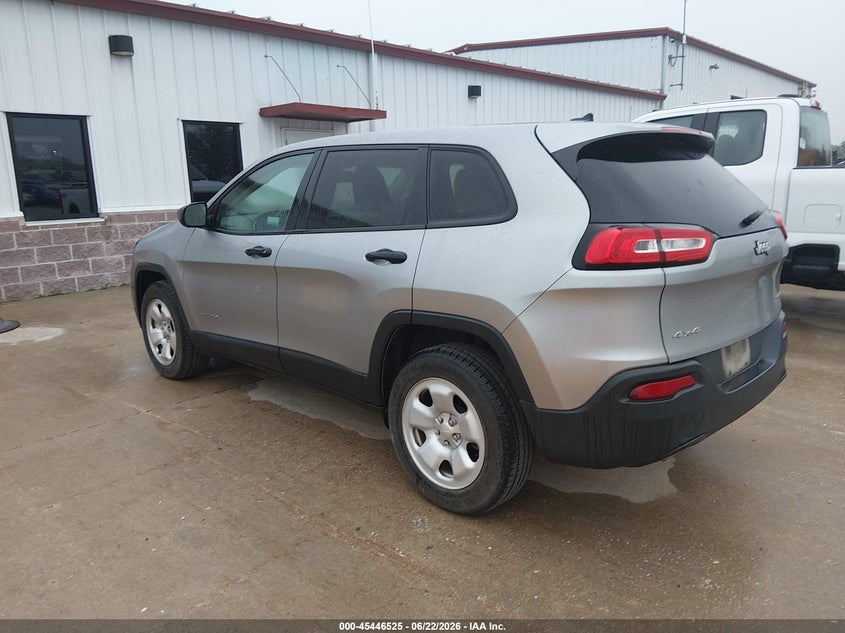 Vin: 1c4pjmab8hw579394, lot: 45944634, jeep cherokee sport 20173
