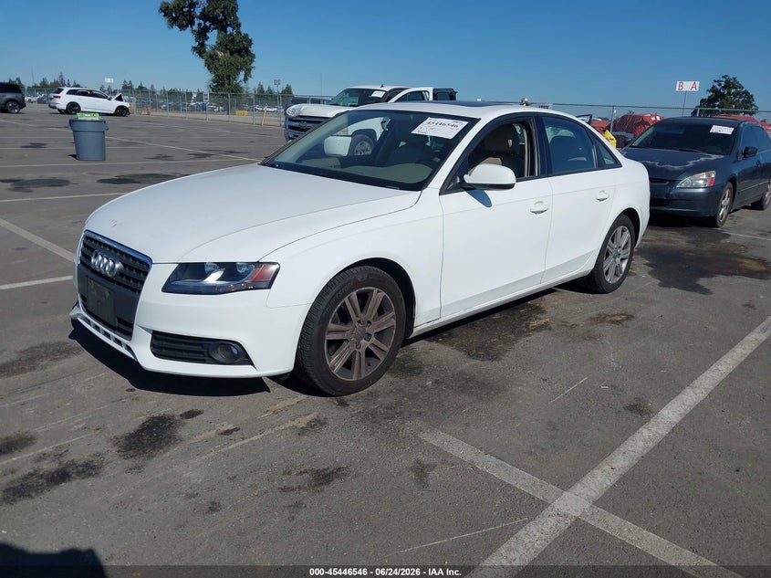 2011 AUDI A4 auction photo 2