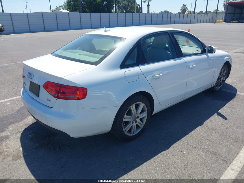 2011 AUDI A4 auction photo 4