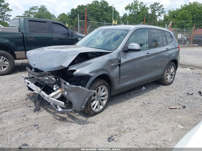 Vin: 5uxwx9c52g0d82786, lot: 45944737, bmw x3 xdrive28i 20162