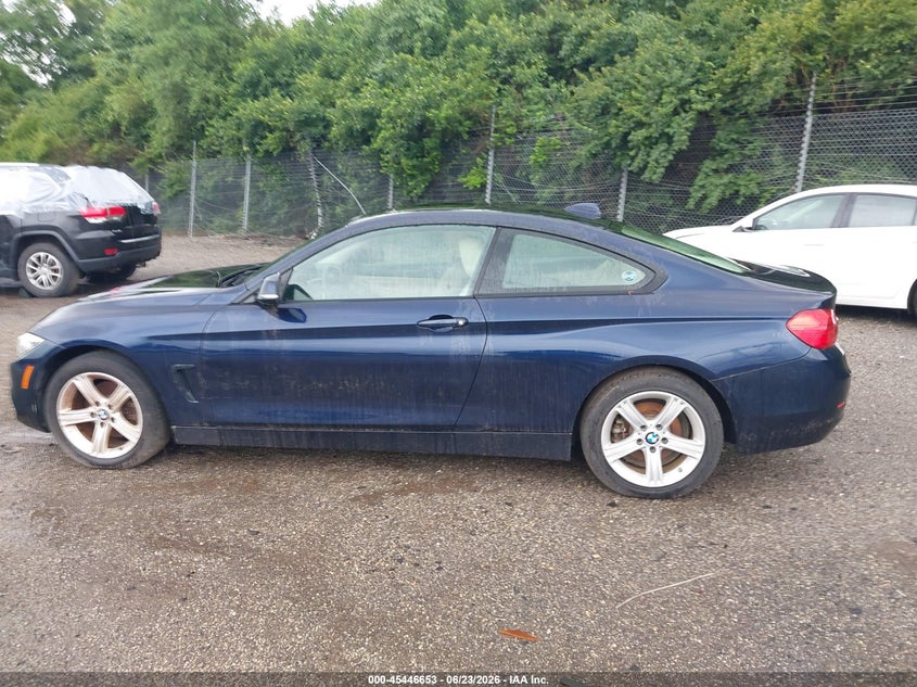 2014 BMW 4ER COUPE 2.0L I-4 DI, DOHC, VVT, TURBO, 240HP