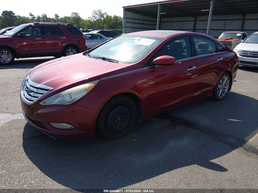 2013 Hyundai Sonata, Обычный износ, IAAI, VIN 5NPEC4AC5DH598611 — фото 2