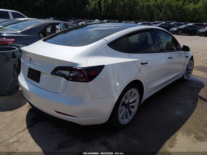 Vin: 5yj3e1ea7mf073542, lot: 45944803, tesla model 3 standard range plus rear-wheel drive 20214
