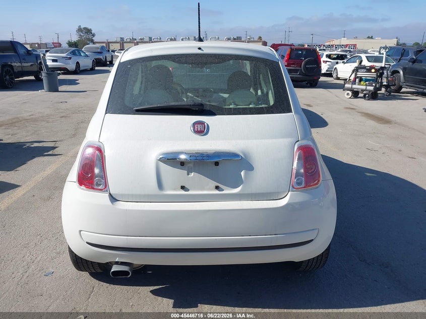 2015 Fiat 500 Pop VIN: 3C3CFFAR1FT545328 Lot: 45446716
