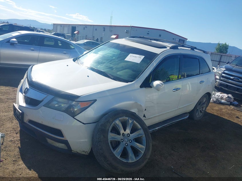 2HNYD2H75BH002405 2011 Acura Mdx Advance Package photo 1