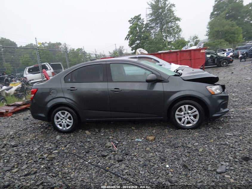 2017 Chevrolet Sonic Ls Auto VIN: 1G1JB5SH7H4174322 Lot: 45446730