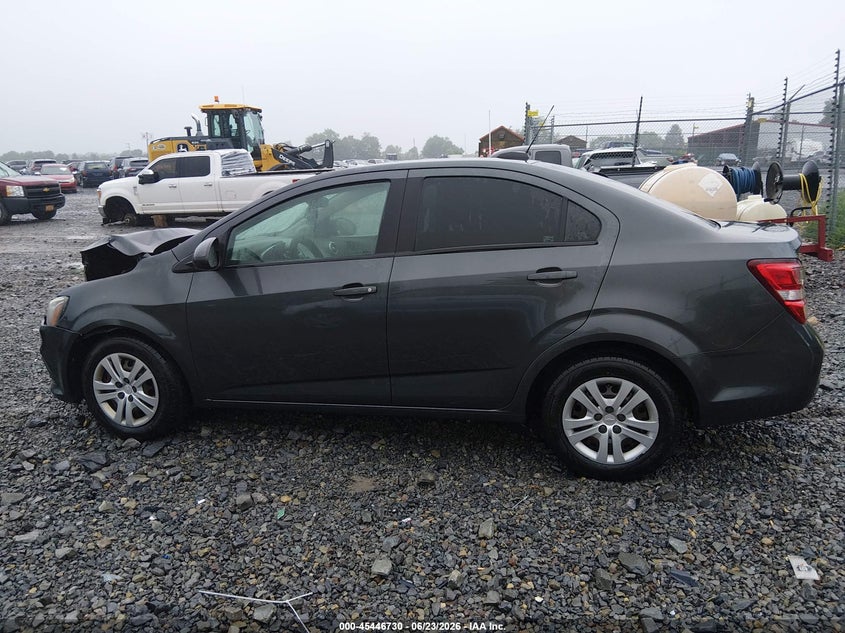 2017 Chevrolet Sonic Ls Auto VIN: 1G1JB5SH7H4174322 Lot: 45446730
