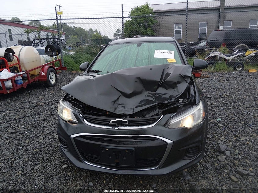 2017 Chevrolet Sonic Ls Auto VIN: 1G1JB5SH7H4174322 Lot: 45446730