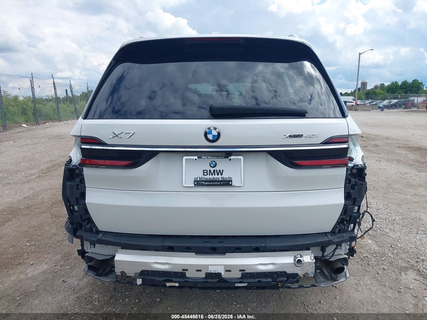 2023 BMW X7 xDrive40I VIN: 5UX23EM01P9R06766 Lot: 45446816