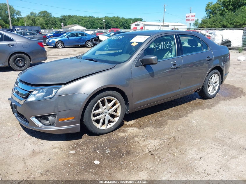 Vin: 3fahp0ja6cr191763, lot: 45944968, ford fusion sel 20122