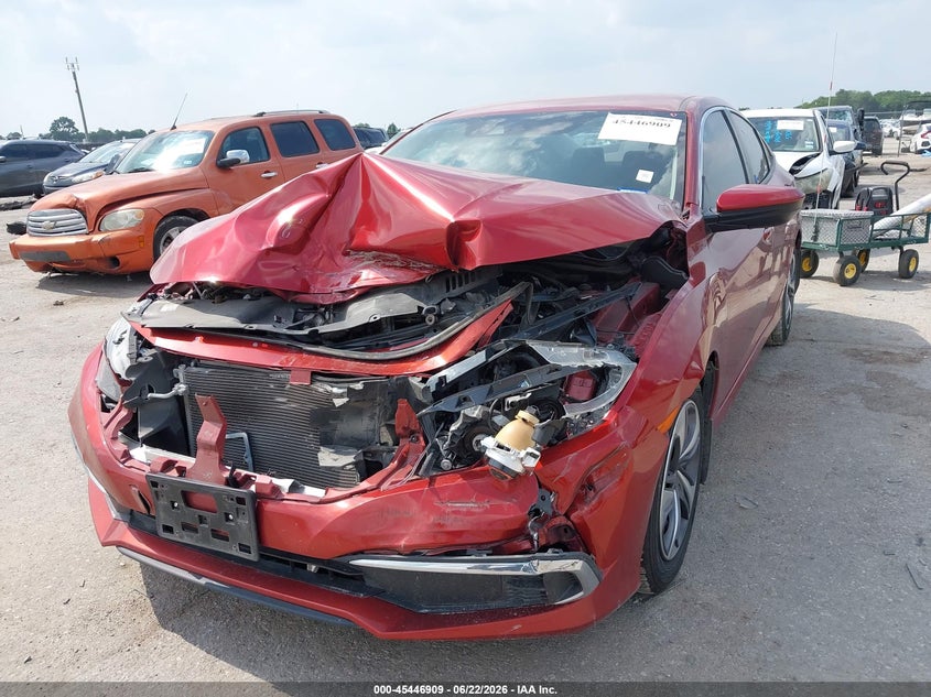 2021 Honda Civic Lx 2HGFC2F69MH548882 photo 1