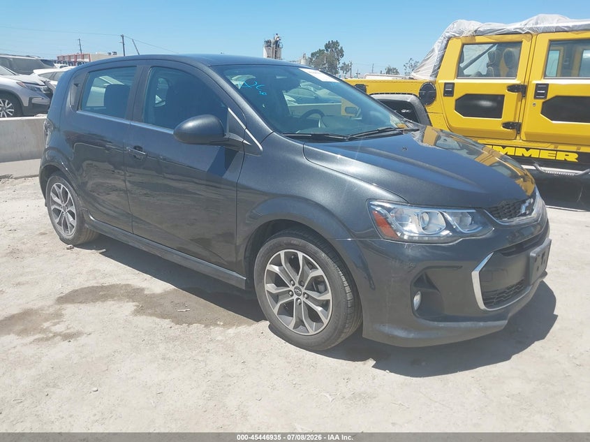 2018 Chevrolet Sonic Lt Auto VIN 1G1JD6SH1J4104014